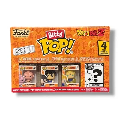 Funko Bitty Pop Dragon Ball Z Set – Mini Figuren 4er Pack – Neu & OVP Mystery