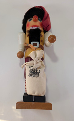 Seltener Vintage Christian Ulbricht ''Santa Maria'' Piraten Nussknacker 36cm/14 in groß
