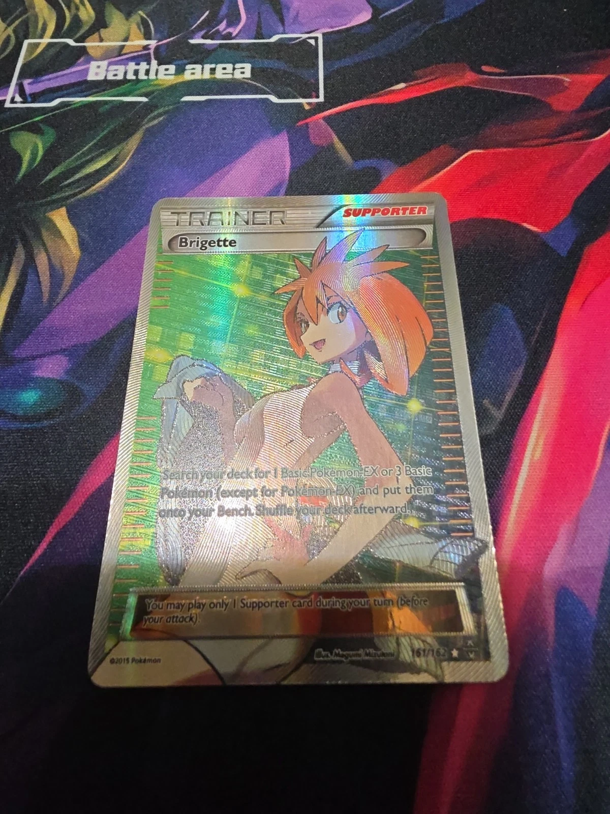 Brigette (Full Art) 161/162 Breakthrough Holo