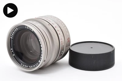 Rare [Top MINT] Objectif Leica Summilux M 35mm f/1.4 ASPH E46 Titanium JAPAN - Photo 1/4