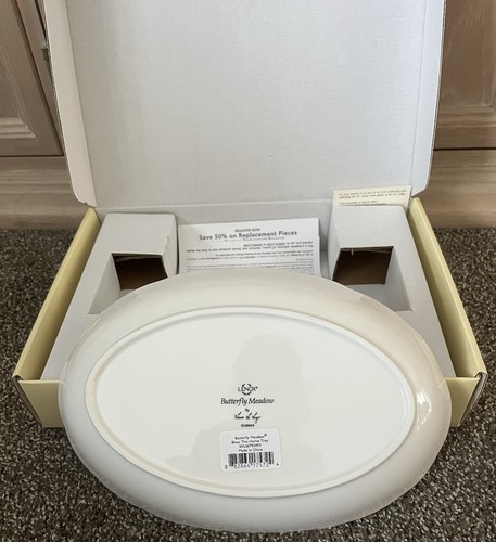 New In Box Lennox Butterfly Meadow “Bless This Home”Platter/tray - Picture 3 of 4