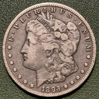 1893-CC Morgan Dollar - Circulated Key Date Coin Fine Details