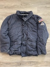 Bulwark FR Men  s XXL Jacket Blue Flame Resistant Snap Full Zip Heavy Workwear