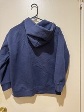 Gap Kids Blue Pullover Hoodie Long Sleeve Sweatshirt Kid s Size Large