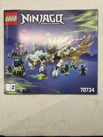 LEGO NINJAGO: Master Wu Dragon (70734) - Incomplete - No Box