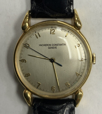 Vacheron Constantin Genève Vintage 14K Yellow Gold Dress Watch c.1940-45 Swiss