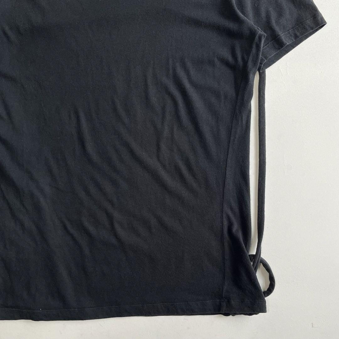 Vintage 2004 Helmut Lang Bondage T-Shirt Size M Black Length Vintage 2004 Helmut Lang Bondage T-Shirt Size M Black Length