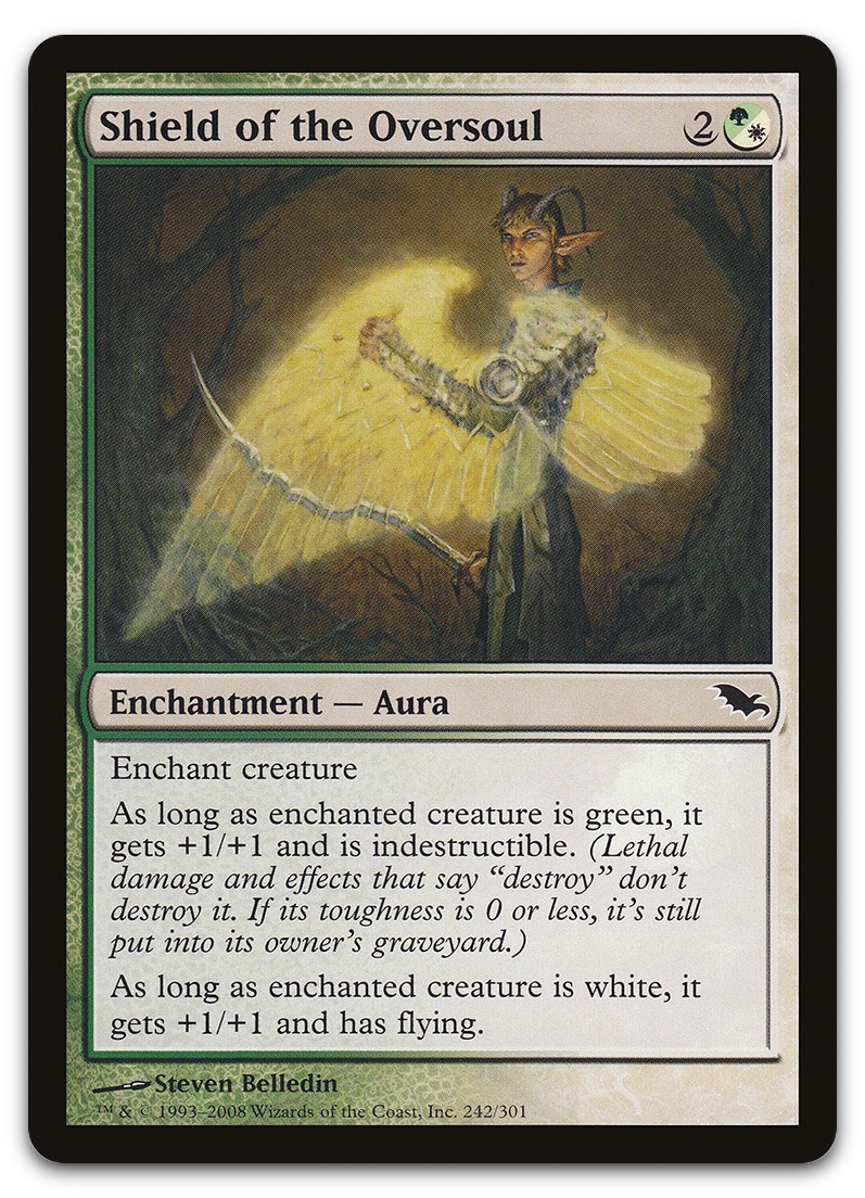 Shield of the Oversoul #242 (NM) Shadowmoor SHM Magic MTG
