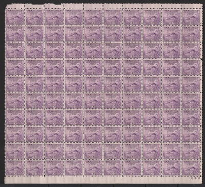 #ad #ad 752 1935 Peace Issue Farley Special Printing Sheet of 100 Mint ngai Free Ship $125.00