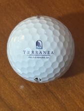Terranea Resort Souvenir Golf Ball. Palos Verdes, CA