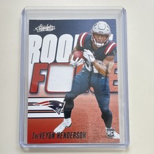 Panini Absolute Rookie Force Treveyon Henderson Patriots #RF-THN 2025 NFL