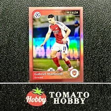 GABRIEL MARTINELLI /250 ROSE GOLD REFRACTOR TOPPS MERLIN CHROME UEFA 2024-25