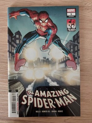 Amazing Spider-Man (2022) #1 (#896) Marvel Comic 2nd Printing Variant JRJR B4P3
