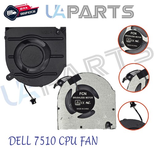 Replacement For Dell Inspiron 15 Plus 7510 16 7610 CPU & GPU Laptop Cooling Fan - Afbeelding 2 van 6