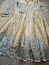 Asian/Indian 2-piece Stitched Fancy Long Maxi Dress for Women Party Wear