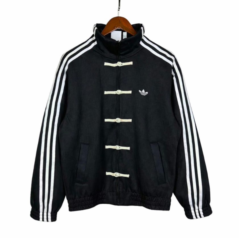 Adidas ORIGINALS CTT Chinese Jacket Black Unisex NEW RARE LIMITED