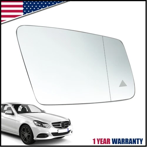 RH fit for Benz W176 W204 W212 Passenger Side Mirror Glass Heat W/Blind Spot