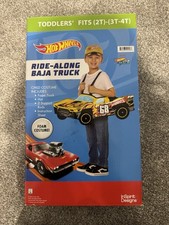 Hot Wheels "Ride Along Baja Truck" Halloween Costume Toddler Sz 2T-4T NEW 3T