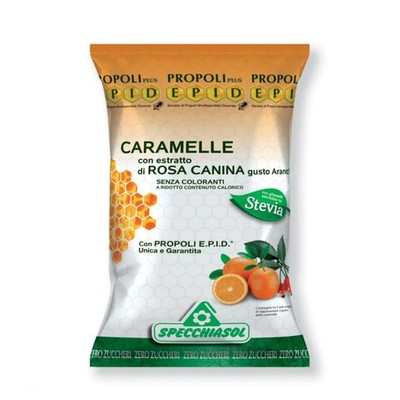 Specchiasol Propolis Plus E.P.I.D.  Rosehip Candies (24 Pieces)