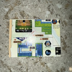 The Magic Of Scheherazade Nintendo NES Instruction Book Manual & Poster Map