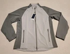 Holderness & Bourne The Hyde Golf Jacket Full Zip Gray Men's Size Large M NEW
