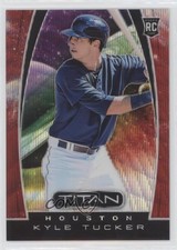 2019 Panini Chronicles Titan Ruby Wave Prizm 190/199 Kyle Tucker #5 0xz8