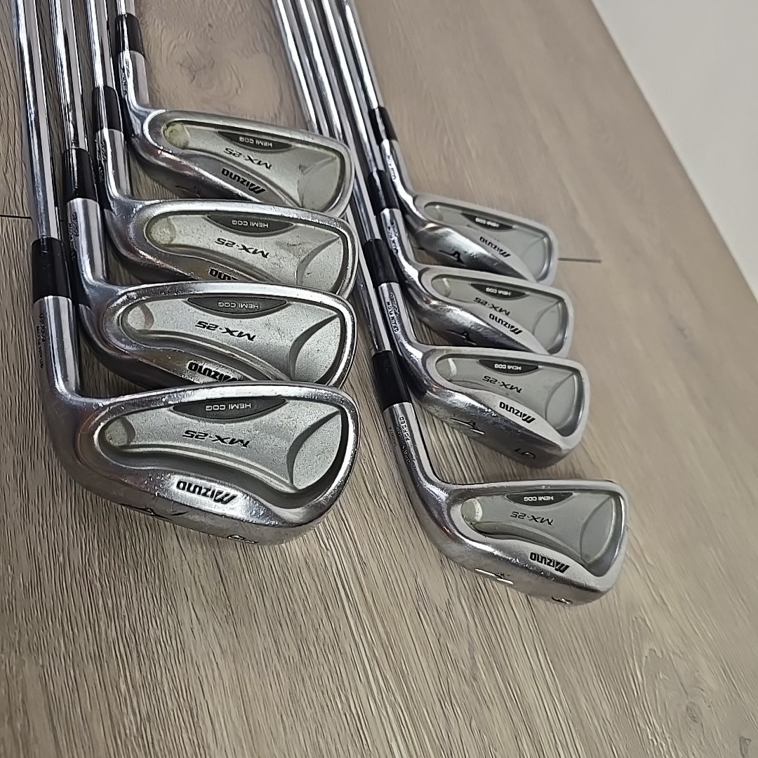 Mizuno MX 25 Iron Set 3-PW Steel Regular Right | eBay