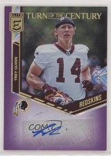 2018 Donruss Elite Turn of the Century Purple 13/49 Trey Quinn #TC-TQ Auto 3l1