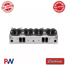 Edelbrock Performer D-port Cylinder Head 87 Cc For Pontiac 61579