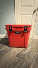 New YETI Roadie 48 Wheeled Cooler Red Hard Cooler w/ Basket  Tags Never Used
