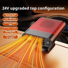 1200W Car Heater Portable Electric Heating Fan Defogger Defroster Demister