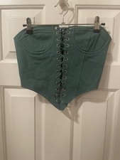 Women  s Lioness Lace Up Corset Size Small