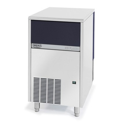 Eurodib GB903AHC Brema 26'' Air Cooled Flake 253 lb Undercounter Ice Machine w...