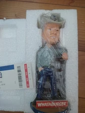 Nolan Ryan Round Rock Express Whataburger SGA Bobblehead New In Box