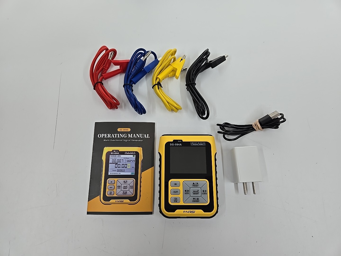 FNIRSI 4-20mA Signal Generator Thermocouple Measure Calibration Current Voltage