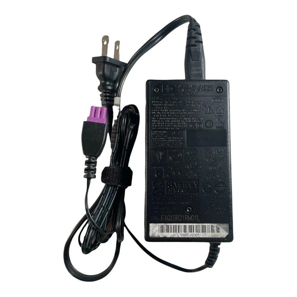 Adaptador de corriente alterna para HP 0957-2105 0950-4476 0957-2230 cable de alimentación Photosmart C63 Foto 3 de 4