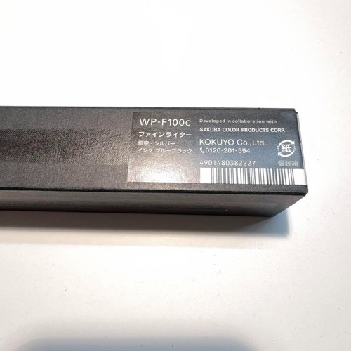 (Raro+++) KOKUYO WP Penna a sfera WP-F200C argento NUOVA Made in JAPAN - Foto 11 di 11