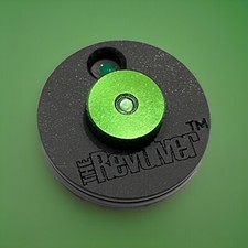 The Revolver ™ v2 Discreet Preportioned Powdered Snuff Dispenser BumperBox GREEN