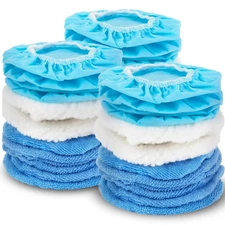 Sukh 12PCS Car Buffing Pads - Car Polishing Bonnet Pad Buffing Pads 5 to 6 Inche