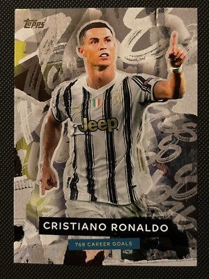 2020-21 Topps Cristiano Ronaldo 768 Career Goals Juventus
