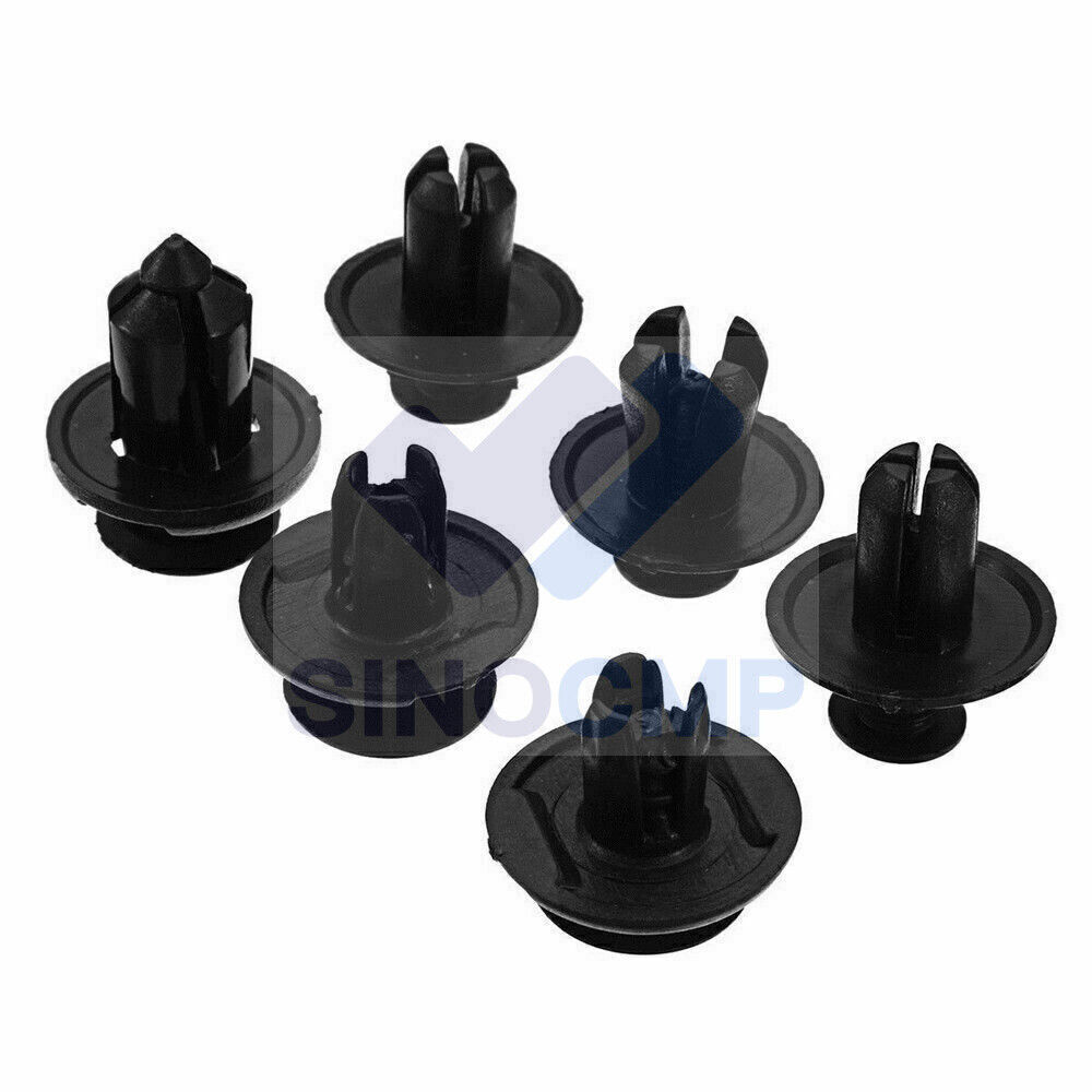 500Pcs Plastic Car Body Push Pin Rivet Fasteners Trim Moulding Clips Screw Mixed