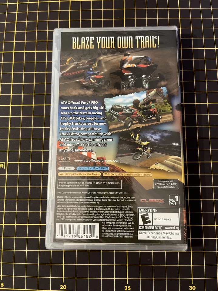 ATV Offroad Fury: Pro (Sony PSP, 2006) Brand New Original Factory Sealed  - Image 2 of 3