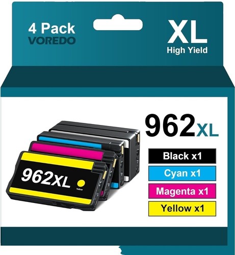 Compatible HP 664XL Black & Tri-Color Ink Cartridges – For Deskjet 1115, 2136, 3636