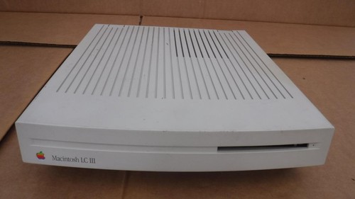 vintage apple macintosh lc iii computer m1254 desktop