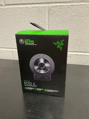 Webcam Razer Kiyo X Full 1080P HD Streaming 30 ips RZ19-04170100-R3U1 LIVRAISON GRATUITE