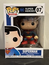 Funko POP! DC Super Heroes Superman #07 Vaulted  2021 Funko Shop Non-Chase