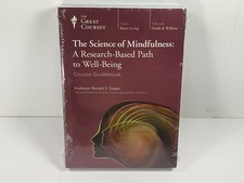GREAT COURSES - Science of Mindfulness Research Based Path DVD & Guide Book NEW