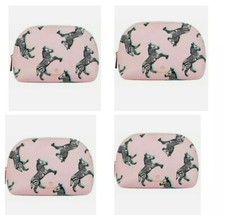 Avon 4 x T by Tabitha Webb Selous Cosmetic Bag Zebra Pink Designer Mother SEALED