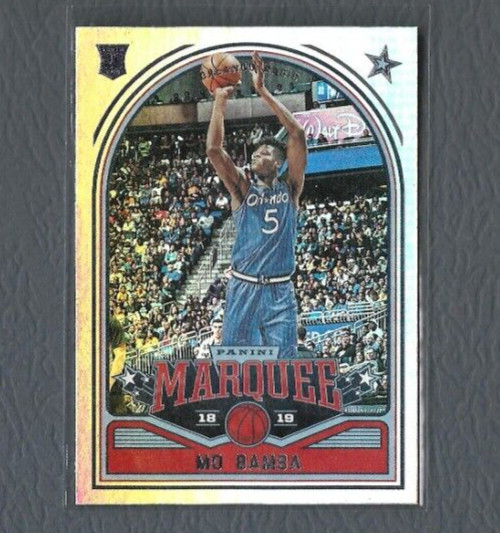 2018-19 Panini Chronicles Mo Bamba Marquee Rookie RC, Orlando Magic #239
