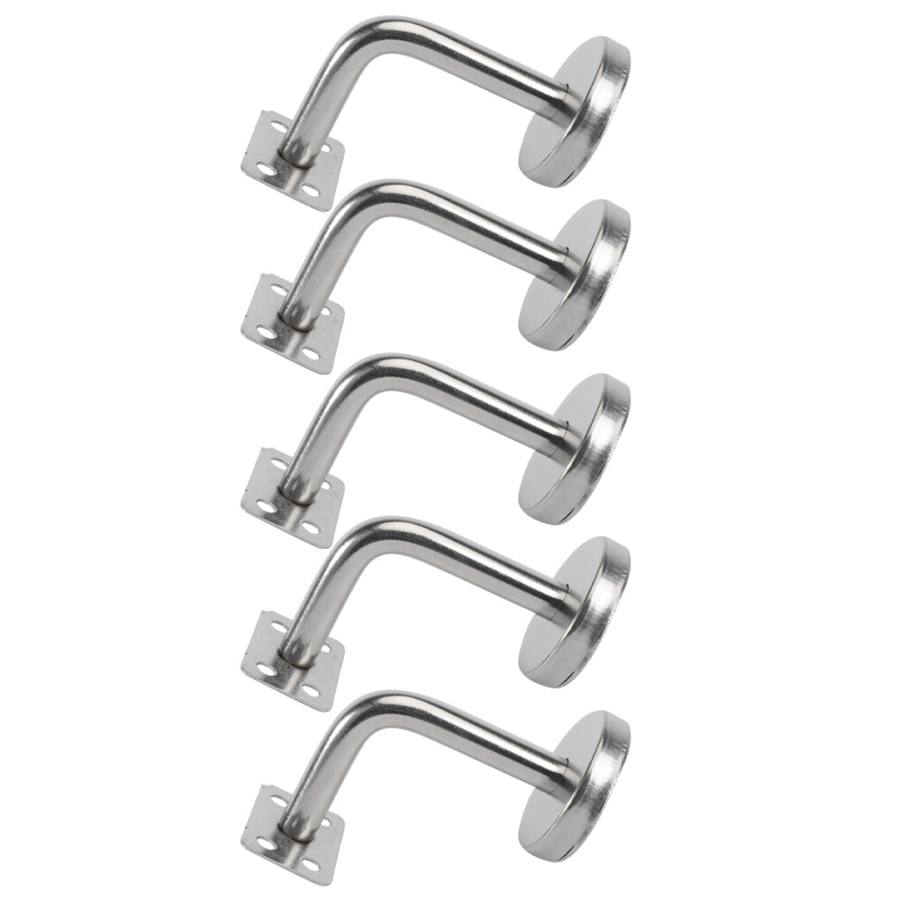 5 Pcs Decorative Bannister Bracket Handrail Support for Stairs